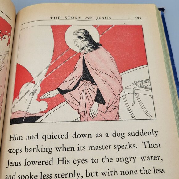 1940s The Story of Jesus for Children Illustrated and Retold Lloyd Edwin Smith - Picture 12 of 13